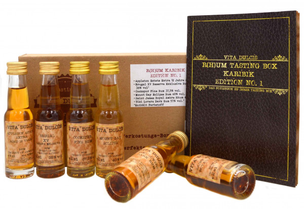 Rum Tasting Box Karibik Edition No.1 6x0,02l