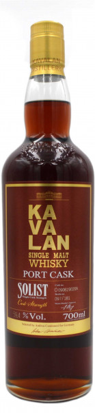 KaVaLan Solist Port Cask 0,7l - ohne Geschenkpackung