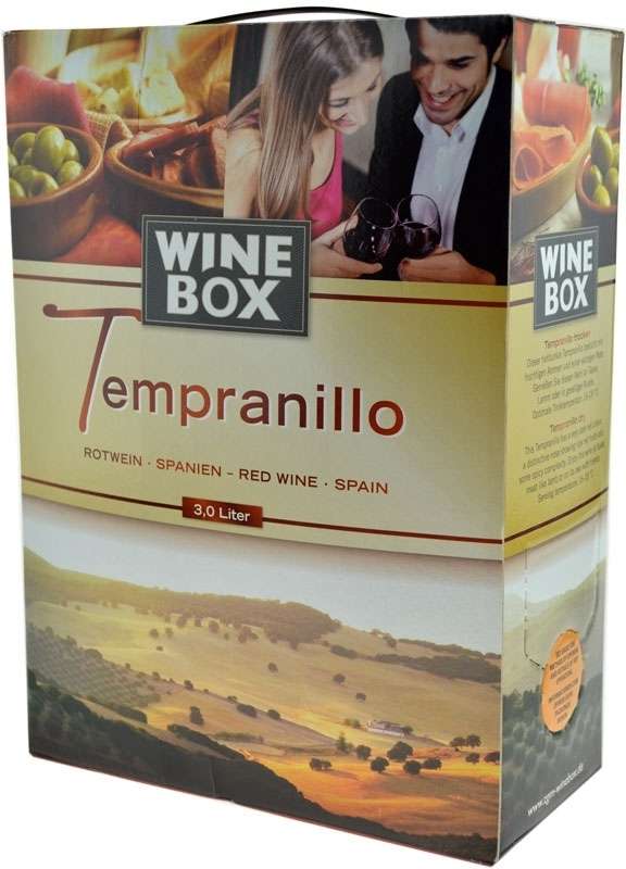 Tempranillo 3.0l Bag in Box 11.5% alc./vol. - Dry red wine from Spain |  worldwidespirits | Rotweine