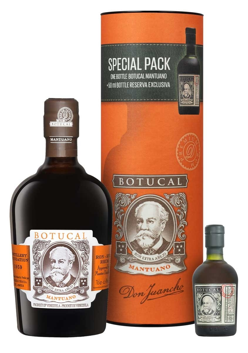 Reserva Rum Botucal 0,7l Exclusiva + Botucal Mantuano 0,05l Rum