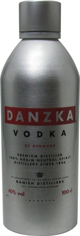 Denmark Danzka from Vodka worldwidespirits 1.0l |