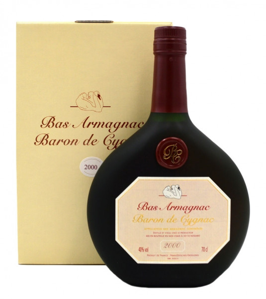 Armagnac Baron de Cygnac 0,7l Jahrgang 2000
