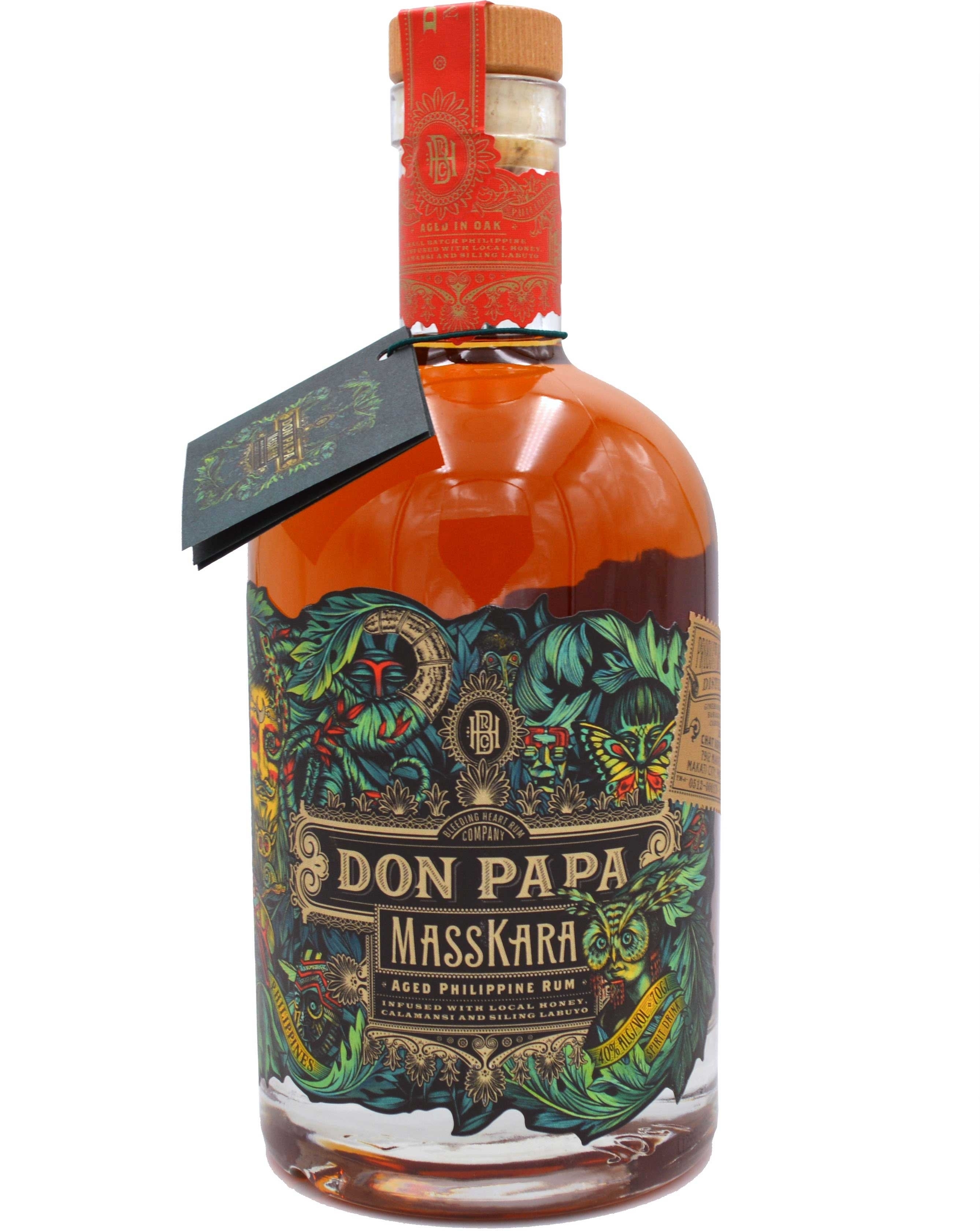 Don Papa Masskara Rum - Spirits from The Whisky World UK
