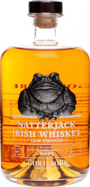 Natterjack Irish Whiskey Cask Strength 0,7l