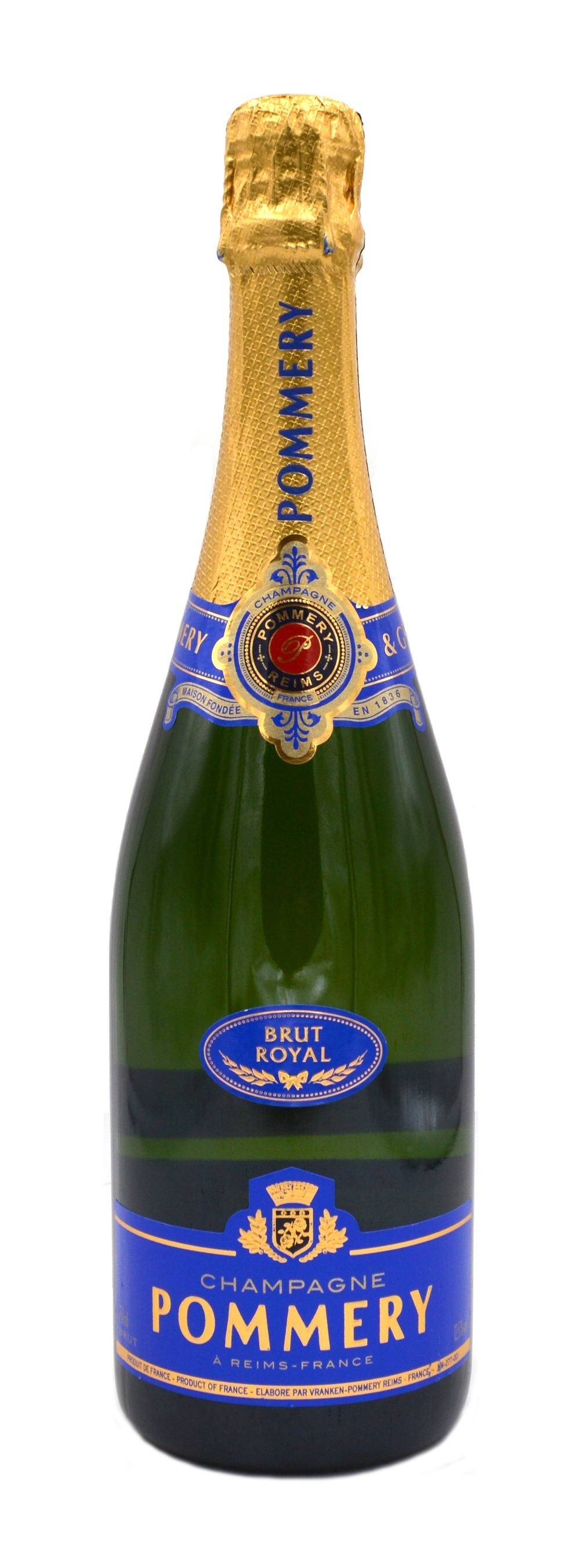 dry Pommery Royal, champagne, | worldwidespirits 075l Brut