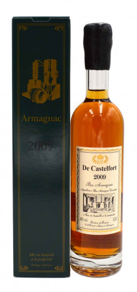Armagnac De Castelfort 0,2l Jahrgang 2009