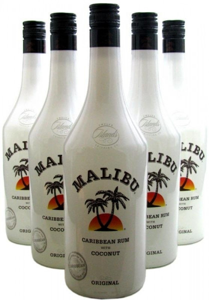 Malibu White Rum & Coconut 6x1,0l