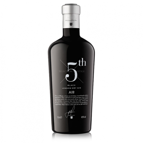 5th Air Black London Dry Gin 0,7l