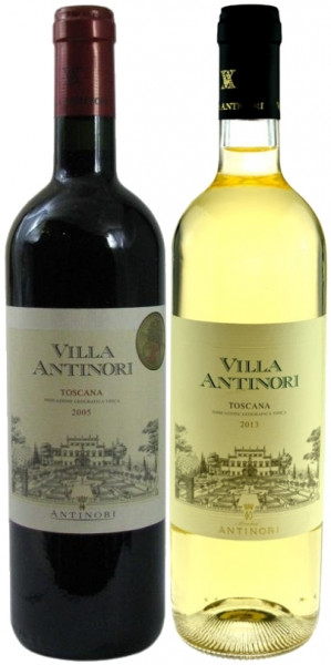 Villa Antinori Duo (1x Rosso Toscana, 1x Bianco) 2x0,75l