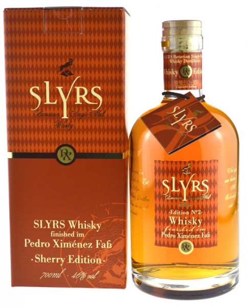 Slyrs Whisky Pedro Ximenez Sherry Edition No 2 - 0,7l