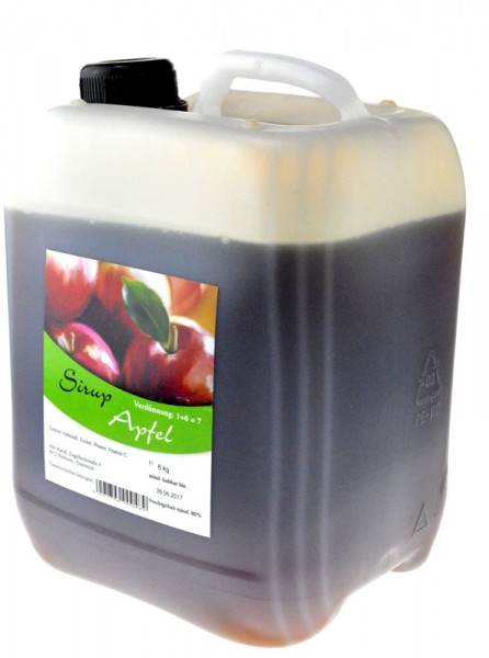 Alm Mand'l Apfel Sirup 5,0l Kanister