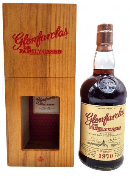 Glenfarclas The Family Casks Whisky Jahrgang 1970 Spring 2015 - 0,7l