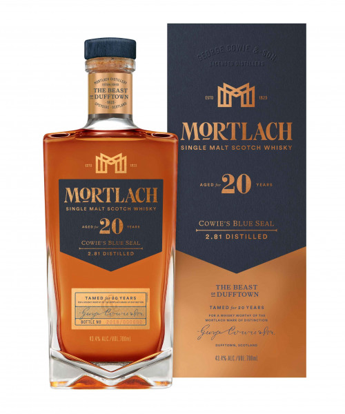 Mortlach Whisky 20 Jahre Cowie's Blue Seal 0,7l