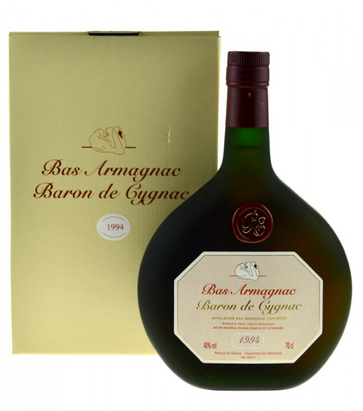 Armagnac Baron de Cygnac 0,7l Jahrgang 1994