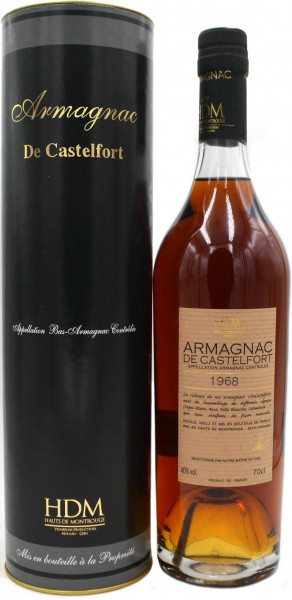Armagnac De Castelfort 0,7l Jahrgang 1968